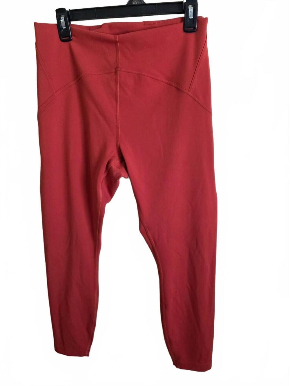 Lululemon Rust Red InStill High-Rise Leggings Size 12
